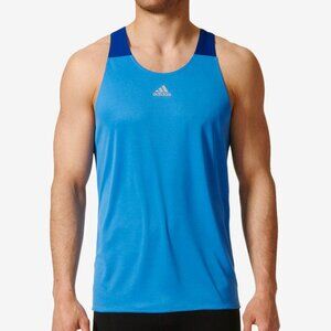 Adidas Men’s Response ClimaLite Running Tank Top | Size L | NWT | Blue